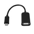 thumbnail image 5 of Cable Micro USB Male To Female USB Host OTG Mini Converter Cords Tablet PC Mobile Phone MP4 MP5 Black Cables, 5 of 5
