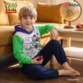 thumbnail image 6 of Disney Toy Story Buzz Lightyear Toddler Boys Hooded Sweatshirt Kids Hoodie Long Sleeves Top Color Block Sizes 2T-6Y, 6 of 12