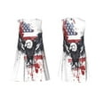thumbnail image 7 of Yiaed American Flag Eagle Art Print Women's Sleeveless Dress, Loose Fit Summer Dress, Casual Sleeveless Dress for Women, 7 of 7