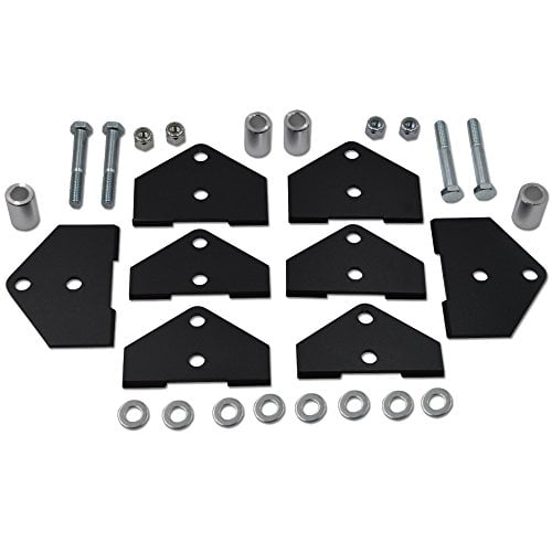 2" Front Rear Full Lift Kit Suspension Rise Mount Brackets Compatible with UTV Polaris RZR 800 EFI Models