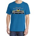 thumbnail image 2 of Wild Bobby, 1969 Plymouth Road Runner Hot Rod Racing, Cars and Trucks, Garment-Dyed Washed Look Short Sleeve Tees, Cobalt, Medium, 2 of 3