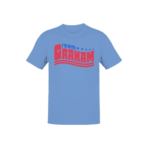 Supporting Graham Patriotic Design Men's T-shirt