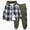 Army Green Toddler Boy Sets, variant on Boys Clothes Pants Sets Plaid Long Sleeve Hooded Button Shirt Jacket and Jogger Pants for Kids Fall Winter Outfits 3T to 7T Boys Clothes