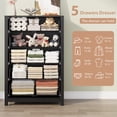 thumbnail image 5 of Modern Wood Chest of Drawers – Deep Drawers Dresser for Bedroom, Living Room, Hallway, Entryway, 5 of 8