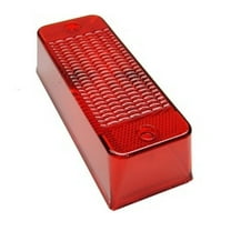 AllSkidsteers | Red Rear Taillight Lens for Bobcat Skid Steers | Replaces OEM # 6672276