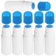 thumbnail image 2 of 6 botellas aplicadoras de cabeza de esponja recargables para cosméticos y linimentos para viajes y almacenamiento, botellas de plástico reutilizables y a prueba de fugas de 30 ml, 2 of 5