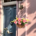 thumbnail image 5 of LOLIPPYY Decorative Artificial Hanging Flower Basket for Home, Party, and Indoor Outdoor Decoration, 5 of 8