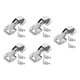 thumbnail image 4 of 5 uds bisagras de gabinete bisagras de puerta de gabinete accesorios de Hardware sin marco con tornillos bisagras ocultas para armarios muebles para 77 cm x 32 cm, 4 of 9