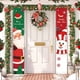 thumbnail image 2 of Pancarta navideña para puerta de Papá Noel, decoraciones navideñas para el hogar, adorno navideño 2024, regalo de Navidad, Año Nuevo 2025, 2 of 5