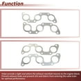 thumbnail image 5 of 2Pcs Exhaust Manifold Header Gasket for Toyota Highlander 3.3L 2004-2010 Engine Manifold Exhaust Gasket No.1717320020/1717320010/1717320030, 5 of 6