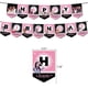 thumbnail image 3 of Suministros de fiesta Blackpink decoraciones de fiesta de cumpleaños CHAO 1 pancarta 18 globos 17 adornos 2 cintas, 3 of 5