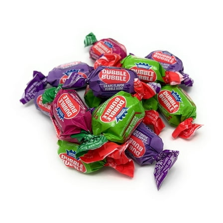 YANKEETRADERS® Triple Fruit Flavor Dubble Bubble Wrapped Bubble Gum - 4 lbs.