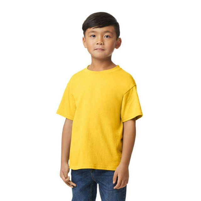 Gildan G650B Jeunesse Softstyle T-Shirt de Poids Moyen - DAISY - S