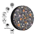 thumbnail image 4 of Kdxio Spare Tire Cover for RV Trailer, Waterproof Wheel Cover,Camper Spare Tire Cover Fit for Rv SUV Truck Travel Trailer 16 inch-Wildflowers, 4 of 8