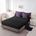 thumbnail image 5 of Feelyou Hippie Damask Twin Bedding Sets 7-Piece, Purple Dreamcatcher Bedding Comforter Set, 5 of 8