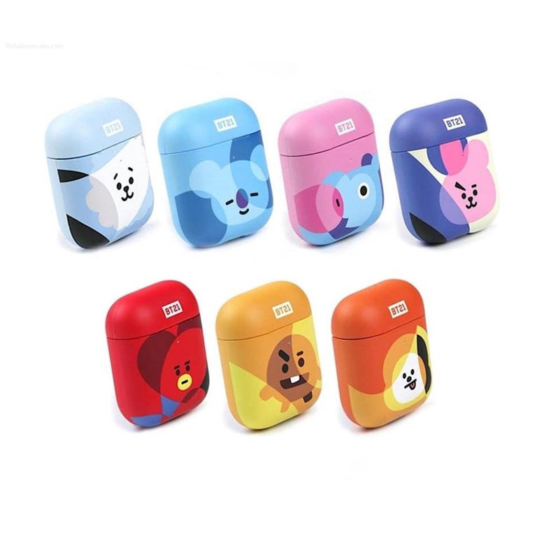 BT21 TATA Airpod Case - Concept & Designe by V, Officially