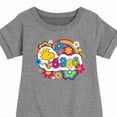 thumbnail image 3 of Peanuts - Peace Floral & Colorful Woodstock - Toddler & Youth Girls Fleece Dress, 3 of 6