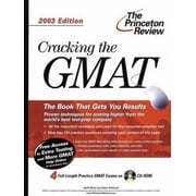 Cracking the GMAT with Sample Tests on CD-ROM, 2003 Edition (Graduate Test Prep) [Paperback - Used]