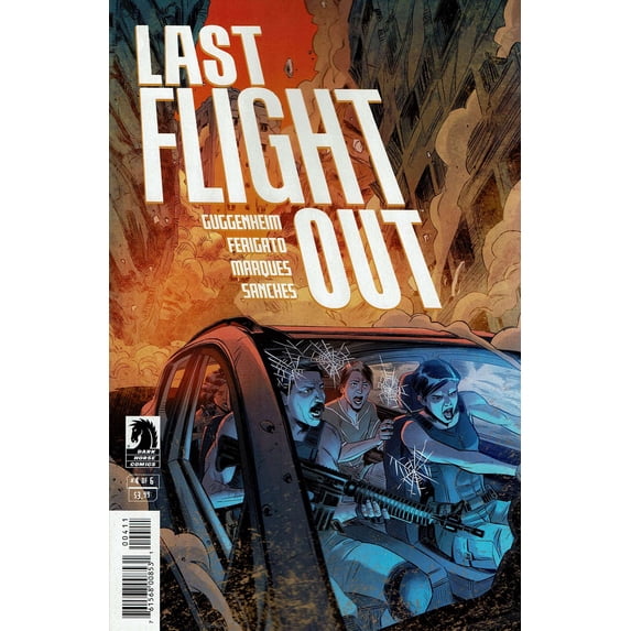 Last Flight Out #4 VF ; Dark Horse Comic Book