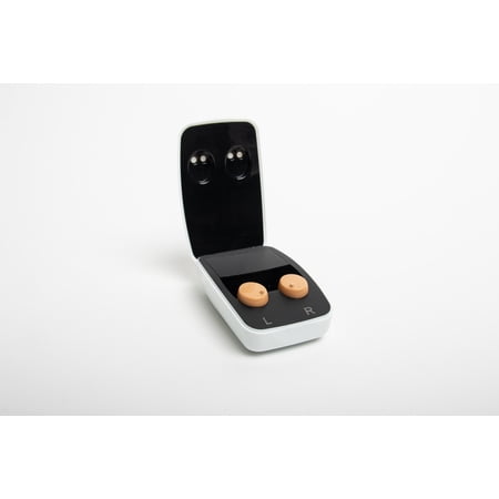 HearingAssist Recharge ITE | Rechargeable ITE Hearing Aid (Both Ears) | FDA Registered with Charging Case | TV Offer