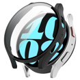thumbnail image 1 of [44mm] Boîtier PC Durable avec Protecteur d'Écran en Verre Trempé Intégré pour Samsung Watch 6, 1 of 4