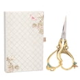 thumbnail image 1 of Embroidery Scissors, Rustproof Wide Applicability Lightweight Craft Scissors Gold For Paper Cutting ANGGREK Otros, 1 of 8