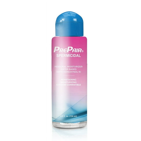 Pre Pair Spermicidal Lube 4.5 Oz Water Based