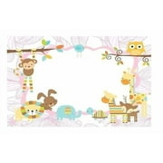Jungle Animals Birthday Party or Baby Shower Edible Icing Image Frosting Cake Topper (1/4 Sheet)