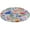 style-1, variant on Floral Colorful Flower Round Small Area Rug, Print Non Slip Washable Floor Mat, Soft Throw Rug for Living Room, Powder Room Entryway, Bathroom, Bedside