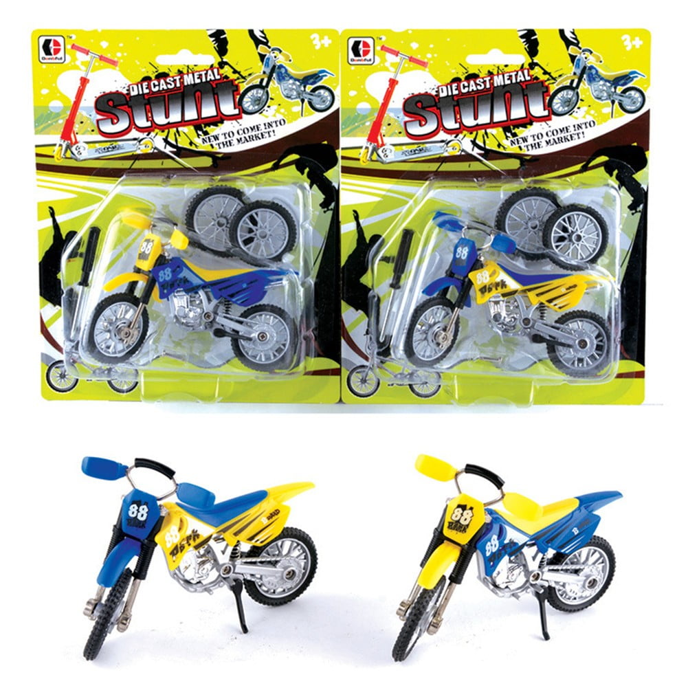 Leke Mini 1:36 Motocross Motorcycle Model Diecast Toy Finger Toys  Decoration Kid Gift