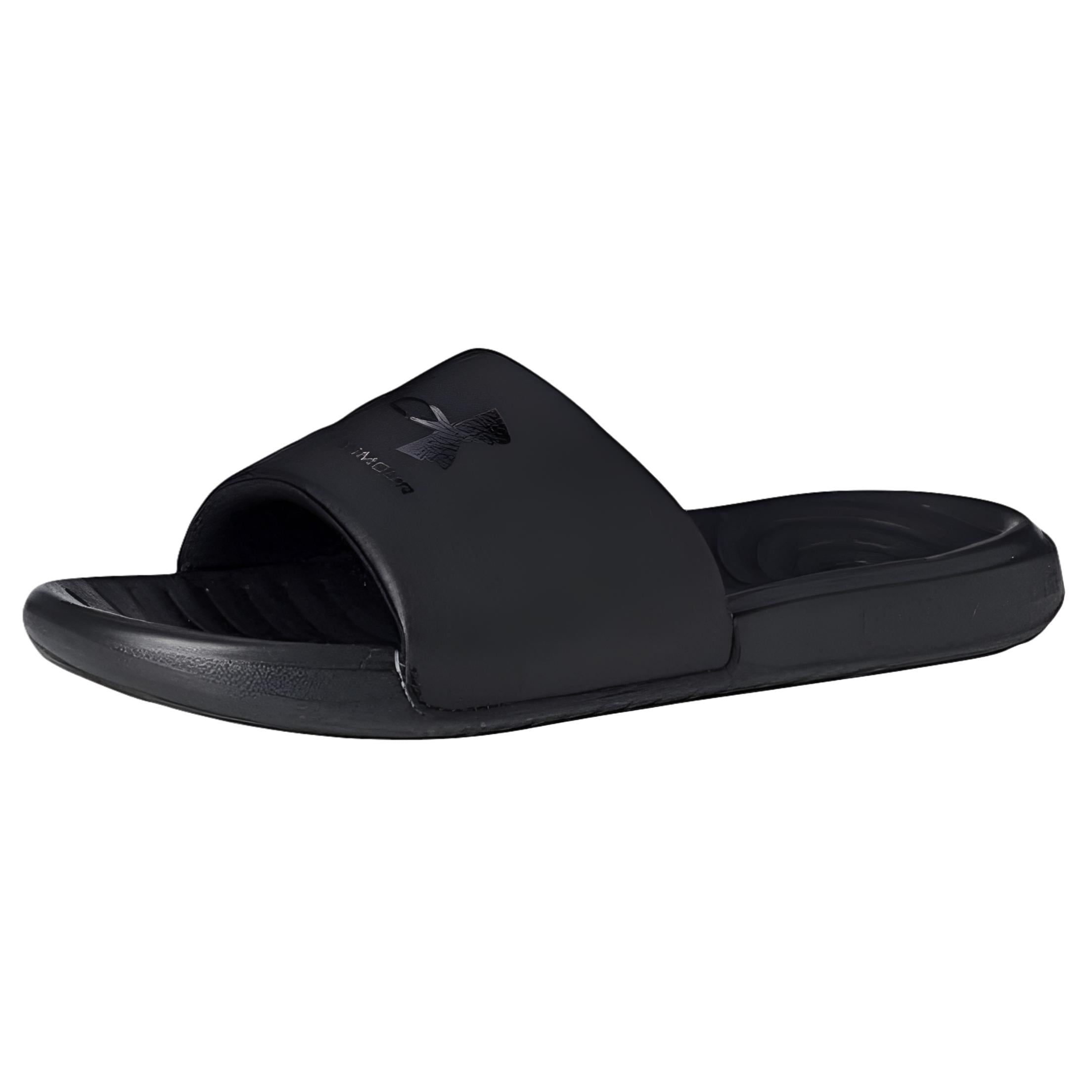 Under Armour Men's Ansa Fixed Strap Slide Sandal, Black (003