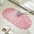 thumbnail image 6 of Up to 50% off Kbndieu Bath Tub and Shower Mat, Non Slip Bath Mat with Drain Holes and Suction Cups for Bathroom Stall and Tub Floor, Bathroom Essentials (Pink), 6 of 6