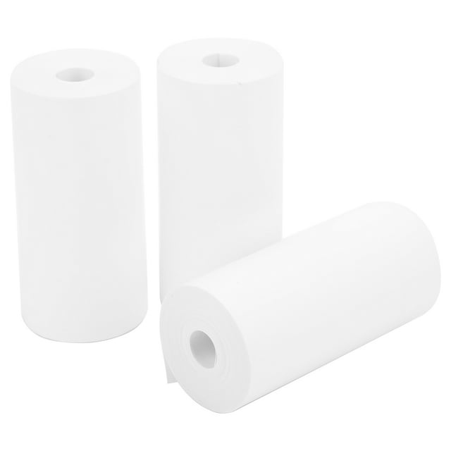 Papier Thermique, 3 Rouleaux 57x30mm Papier Thermique pour Impression Photo Matériaux de Qualité