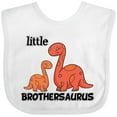 thumbnail image 3 of Inktastic Little Brothersaurus Boys Baby Bib, 3 of 4