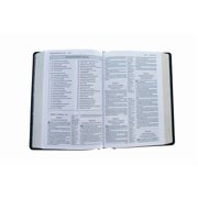 The Kjv, Open Bible, Leathersoft, Black, Red Letter Edition, Comfort Print: Complete Reference System, (Hardcover)