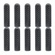 thumbnail image 1 of IDEANATEGRATE 10Ud Terminales Para Cordones Negros De Metal Decorativos Y Funcionales Para Reemplazo, 1 of 7
