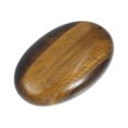 thumbnail image 1 of Vocoste Faux Crystal Palm Stone Oval Pulido Palm Worry Stone Tigers Eye para el estrés Relax, 1 of 6