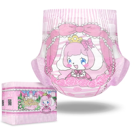 LittleForBig Adult Diaper 10 Pieces Pack - Little Beauty Diapers (M)