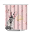 thumbnail image 1 of Wozhuo Easter Shower Curtain Waterproof Bathroom Decor Wet Dry Separation, 1 of 4