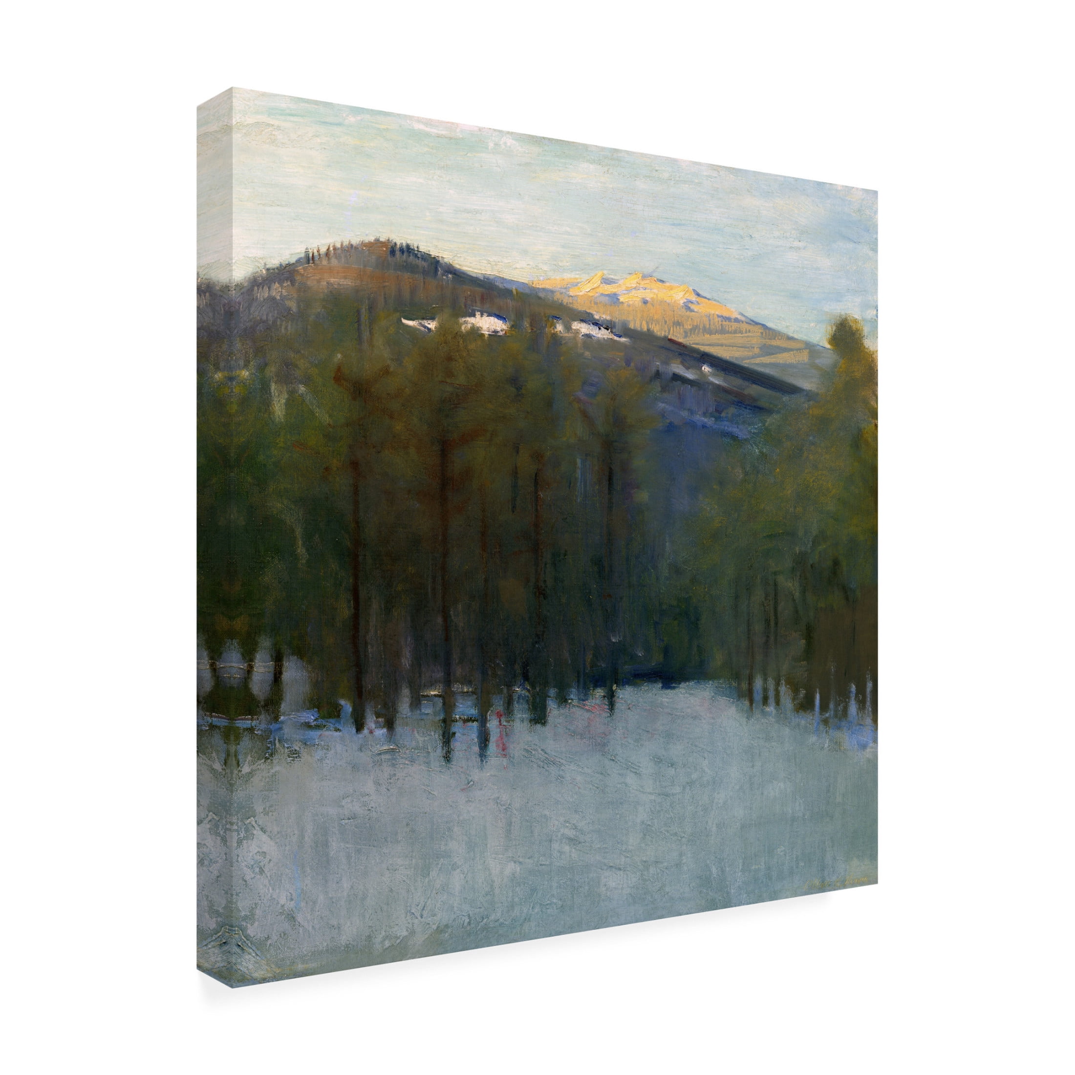 Trademark Fine Art Abbott Handerson Thayer  Thayer Mountains I Canvas Wall Art