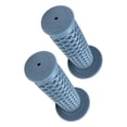 thumbnail image 1 of funtasica 2Pcs Parts Controls for Comfort Universal Motorcycle Handlebar Grips Blue Blue, 1 of 4