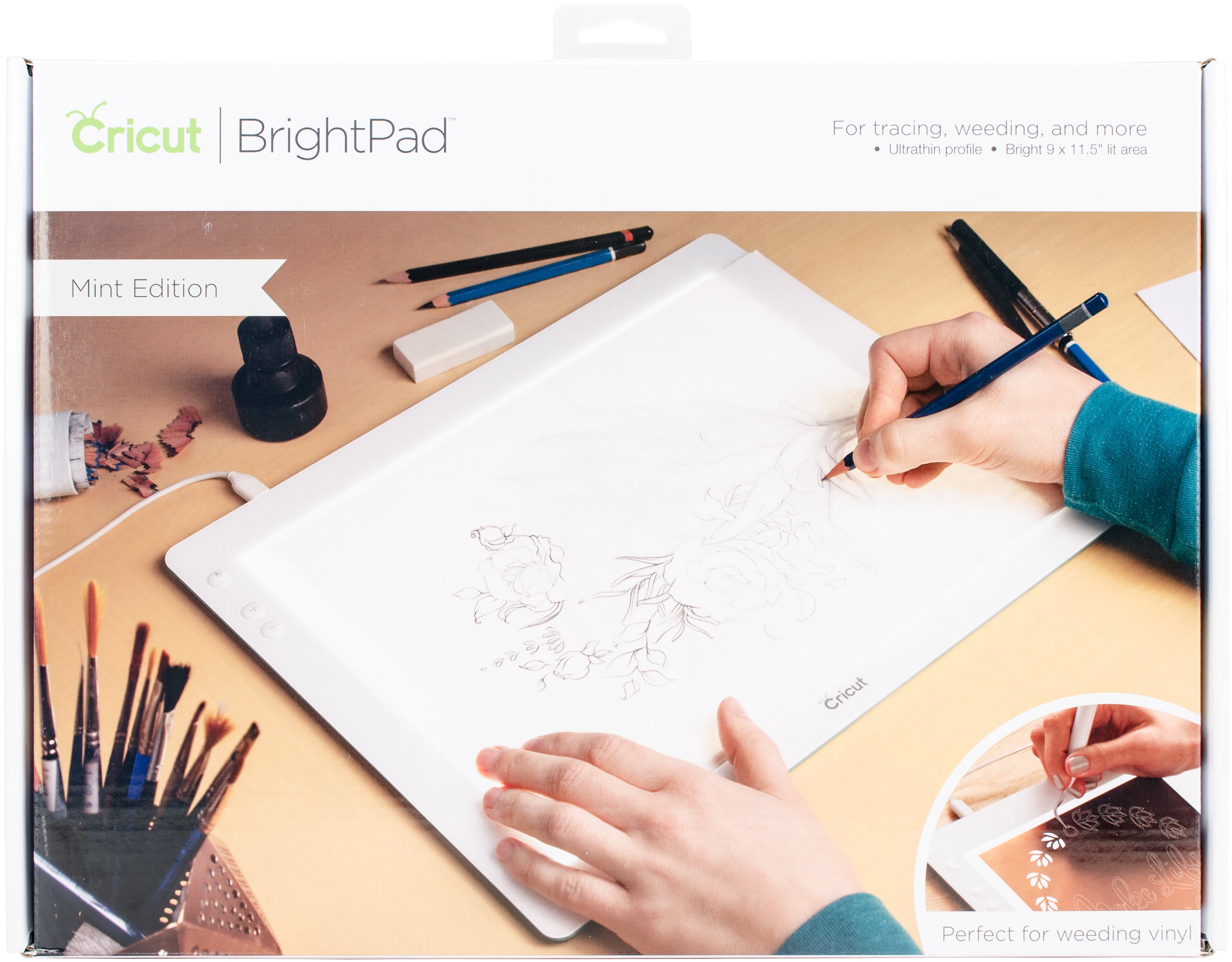 Cricut Bright Pad Mint Lightweight, durable Cricut bright pad with