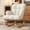 Multicolor, variant on VIRRMO Glider Rocking Chair Nursery, Comfy Accent Chair Armchair with High Backrest Teddy Soft Upholstered Living Room Chairs for Reading Bedroom Living Room Home Office (Milky White)