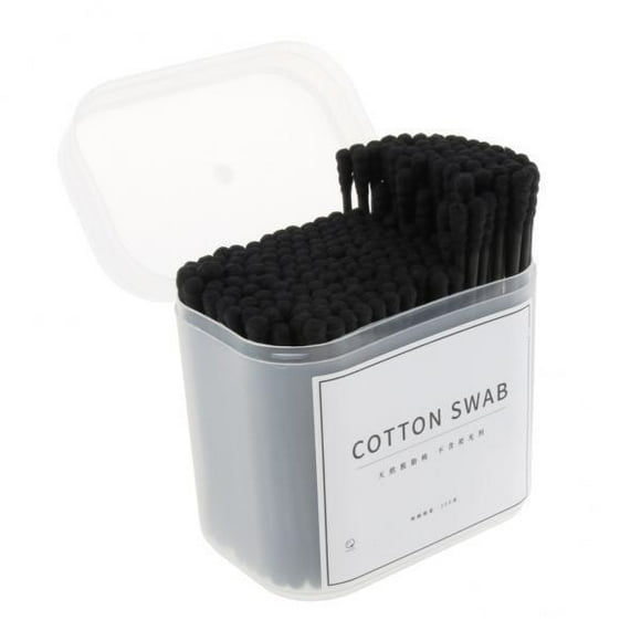 Bastoncillos de limpios Zulema 200x Esponja de cosmética limpia para el oído Extremo doble