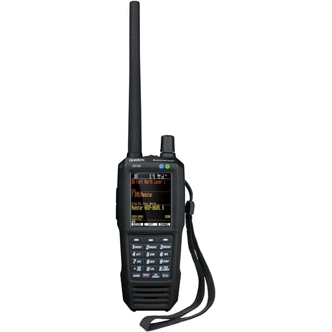 Uniden SDS100 True I/Q Digital Handheld Scanner, Black, SDS100
