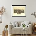 thumbnail image 4 of Historic Framed Print, NH Greenville 1886 MAP, 17-7/8" x 21-7/8", 4 of 9