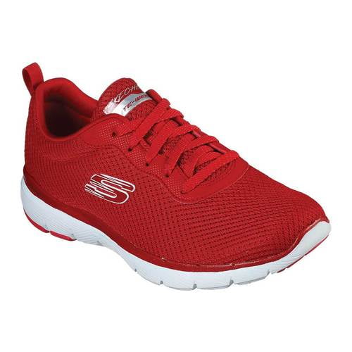 Red Skechers Womens Athletic Shoes 