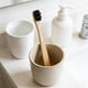 thumbnail image 4 of Eco-Friendly Bamboo Toothbrush Set, Biodegradable Wooden Toothbrush, Natural Soft Bristles, Sustainable Oral Care, Charcoal Infused, Adult Travel, Zero Waste, Plastic-Free, Eco Conscious, 5-Pack, 4 of 6