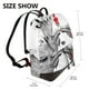 thumbnail image 2 of Fotbe Moose Kissing Under Mistletoe Mochila Bolso con Estampado para Mujer, Mochila Antirrobo de Nylon Impermeable, Bolsa Ligera de Hombro, 2 of 4