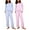 Butterfly Blue/Butterfly Pink, variant on 2 Pack Women Pajama Set Soft Long Sleeve Print Top and Pajama Bottoms Sleepwear Pjs Cozy Loungwear with Pockets S-XXL
